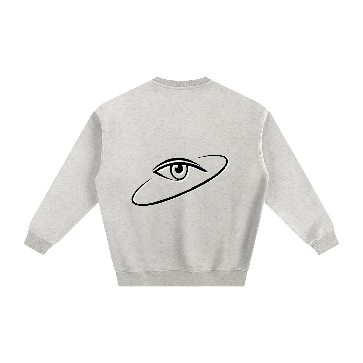 Sweat-shirt ample en polaire avec slogan | ELEVATEDWEAR