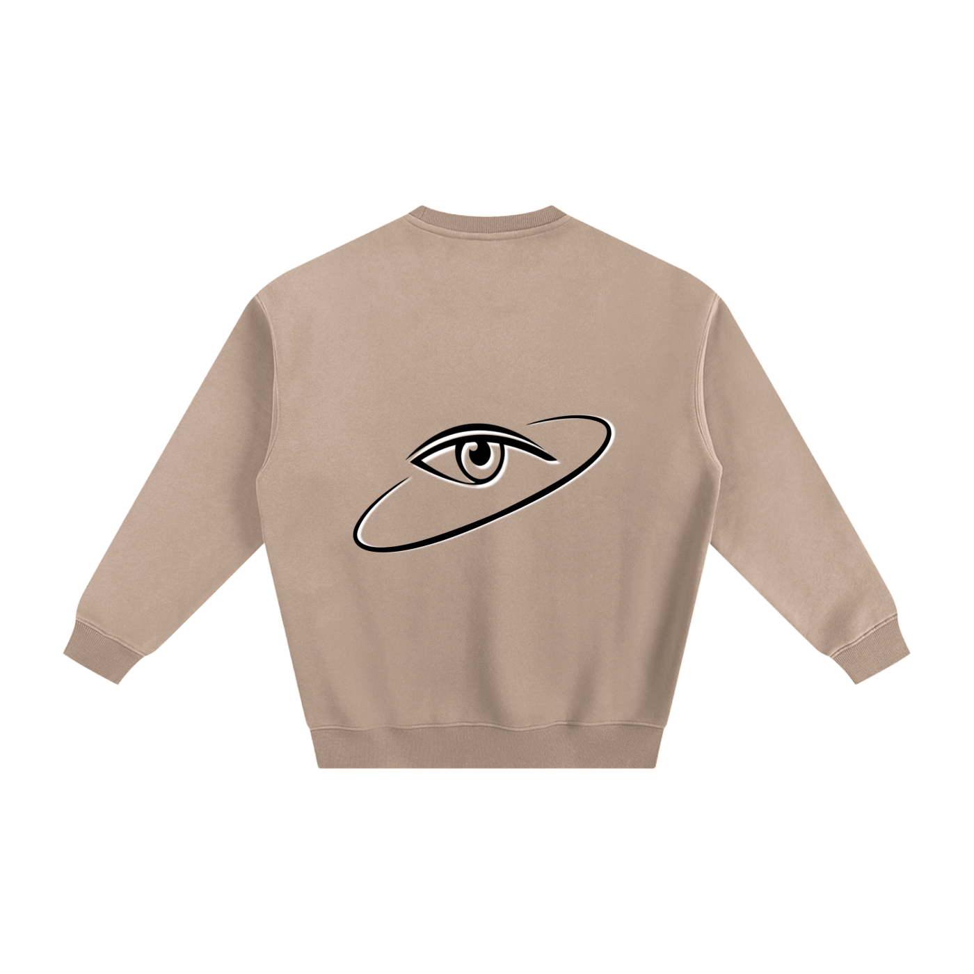 Sweat-shirt ample en polaire avec slogan | ELEVATEDWEAR