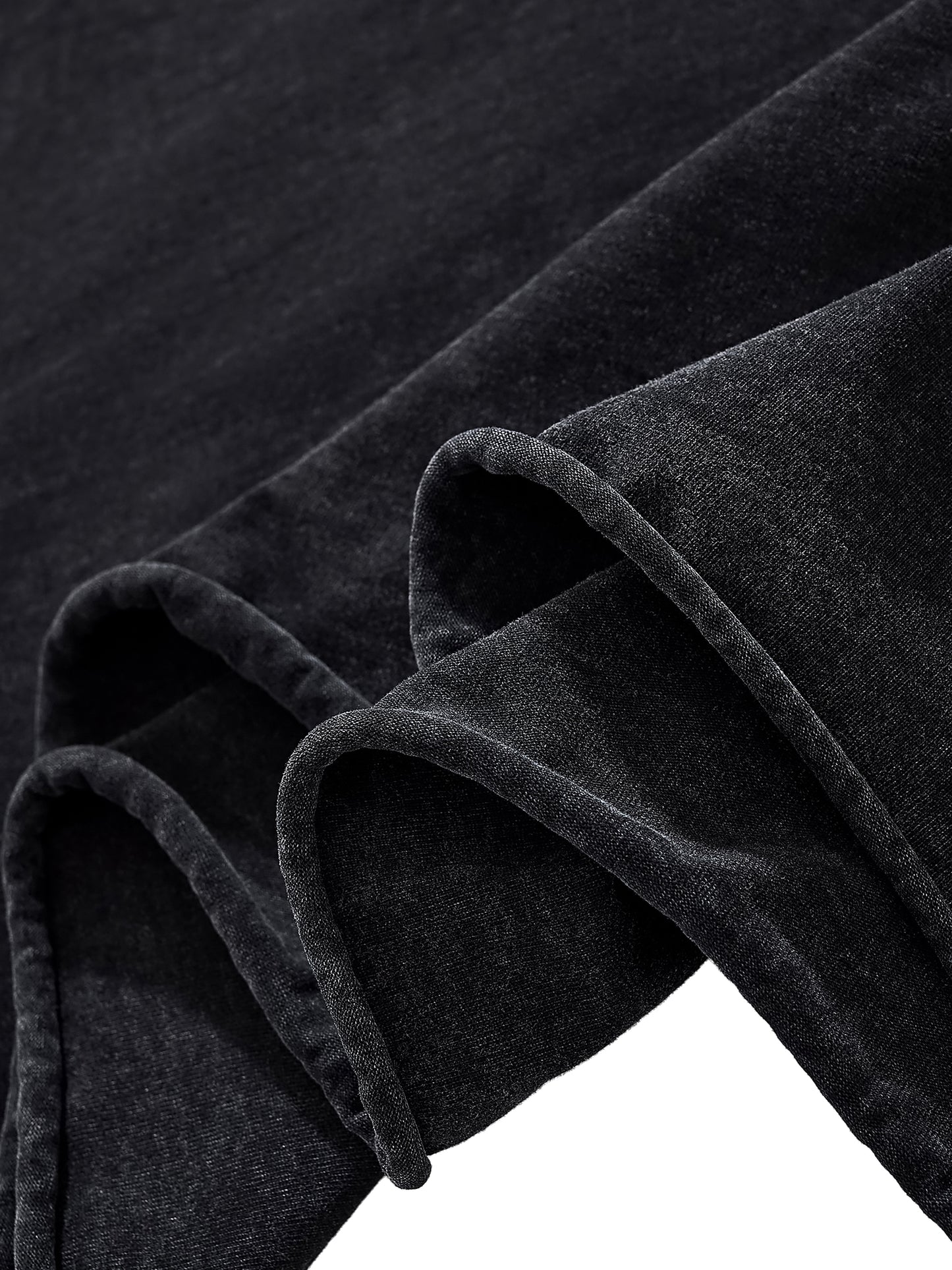 T-shirt oversize "boxy" délavé à bords francs « ELEVATE » | ELEVATEDWEAR