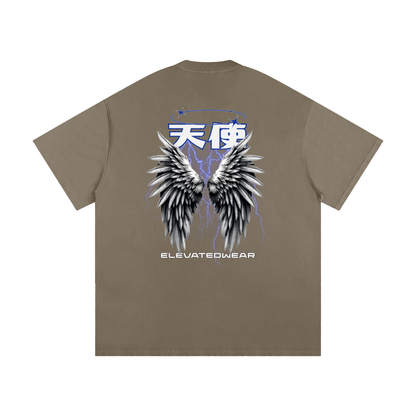 "TENSHI" Thunder Heavyweight Loose Fit T-Shirt | ELEVATEDWEAR