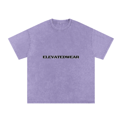 T-shirt oversize délavé à l'acide | ELEVATEDWEAR