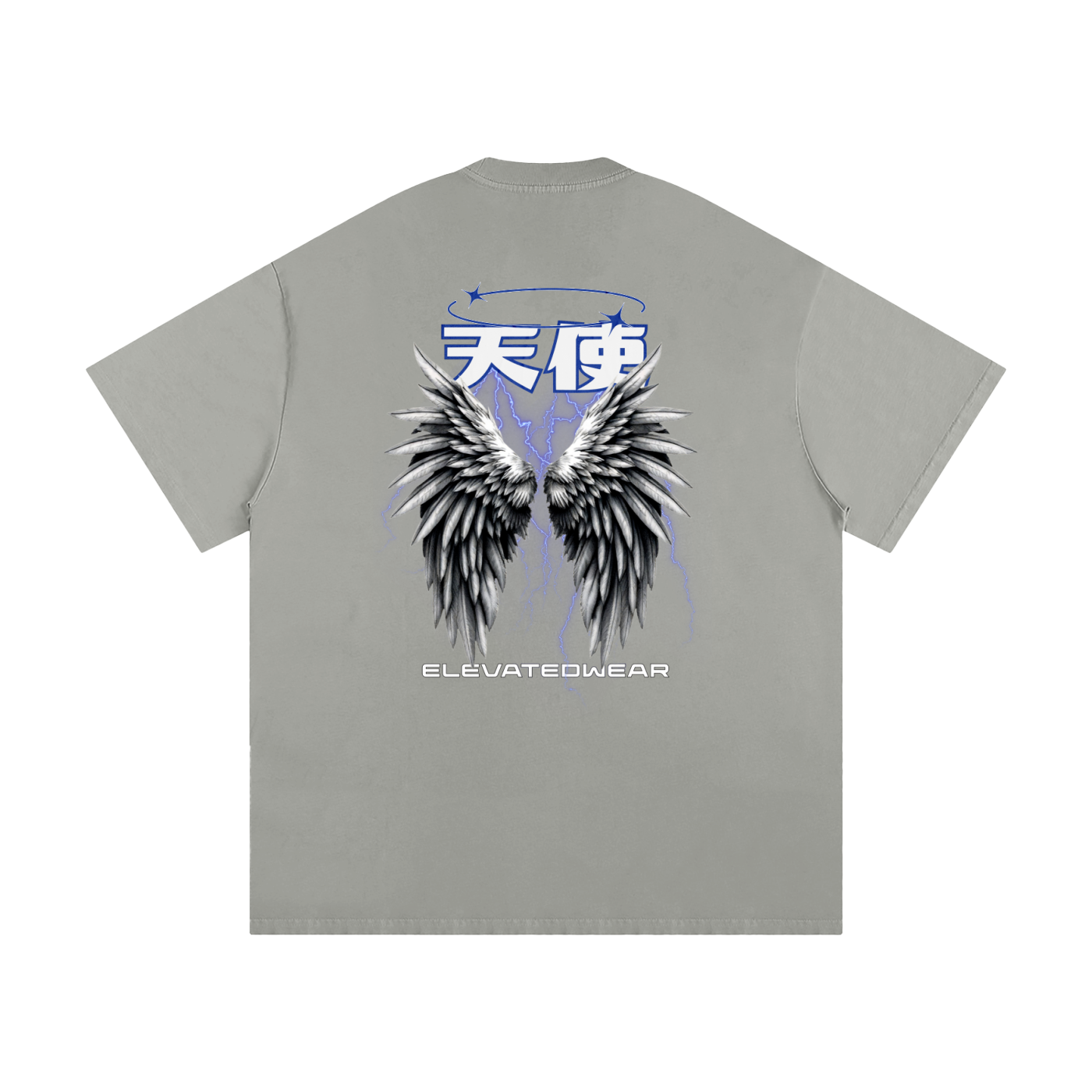 "TENSHI" Thunder Heavyweight Loose Fit T-Shirt | ELEVATEDWEAR