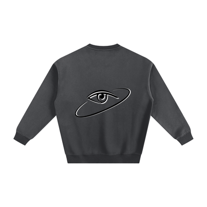 Sweat-shirt ample en polaire avec slogan | ELEVATEDWEAR