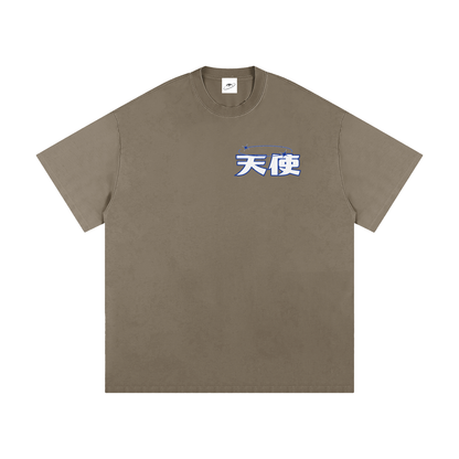 "TENSHI" Thunder Heavyweight Loose Fit T-Shirt | ELEVATEDWEAR