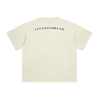 "MMXXV" Enzyme Washed T-Shirt | ELEVATEDWEAR