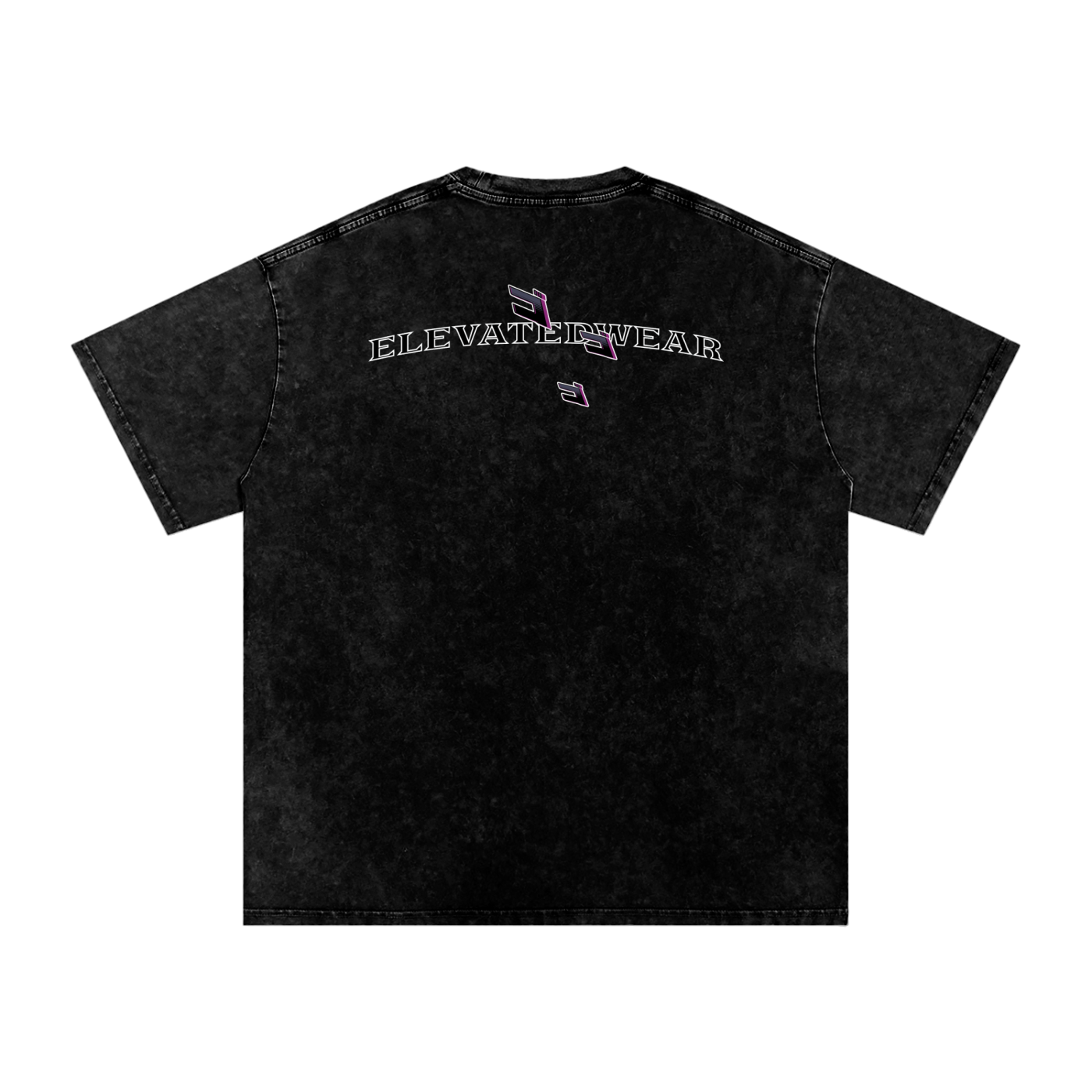 "MMXXV" Snow Washed Oversized Cotton T-Shirt | ELEVATEDWEAR