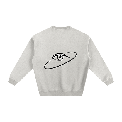 Sweat-shirt ample en polaire avec slogan | ELEVATEDWEAR