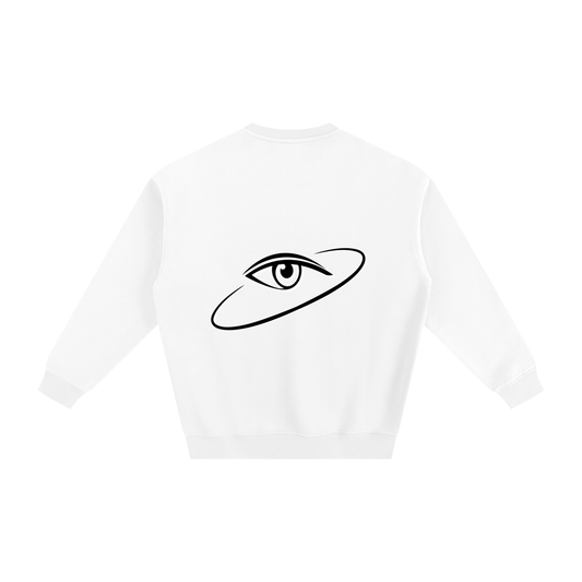 Sweat-shirt ample en polaire avec slogan | ELEVATEDWEAR