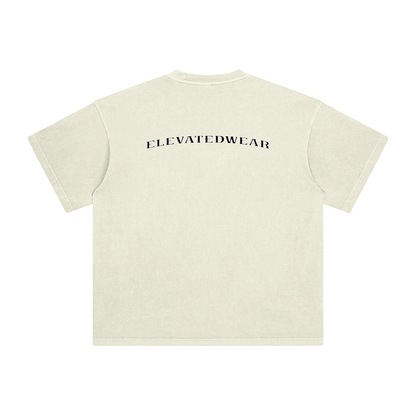 T-shirt ample délavé aux enzymes « MMXXV » | ELEVATEDWEAR