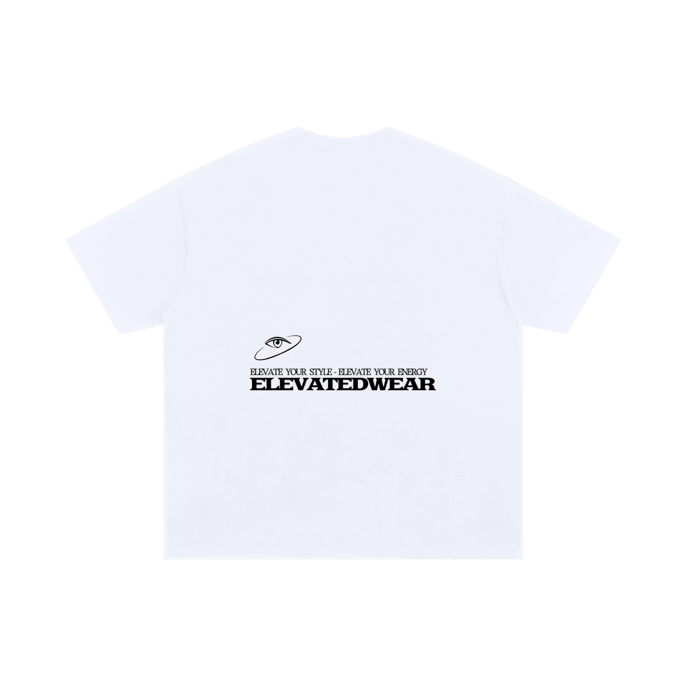 T-shirt oversize blanc « MMXXV » | ELEVATEDWEAR