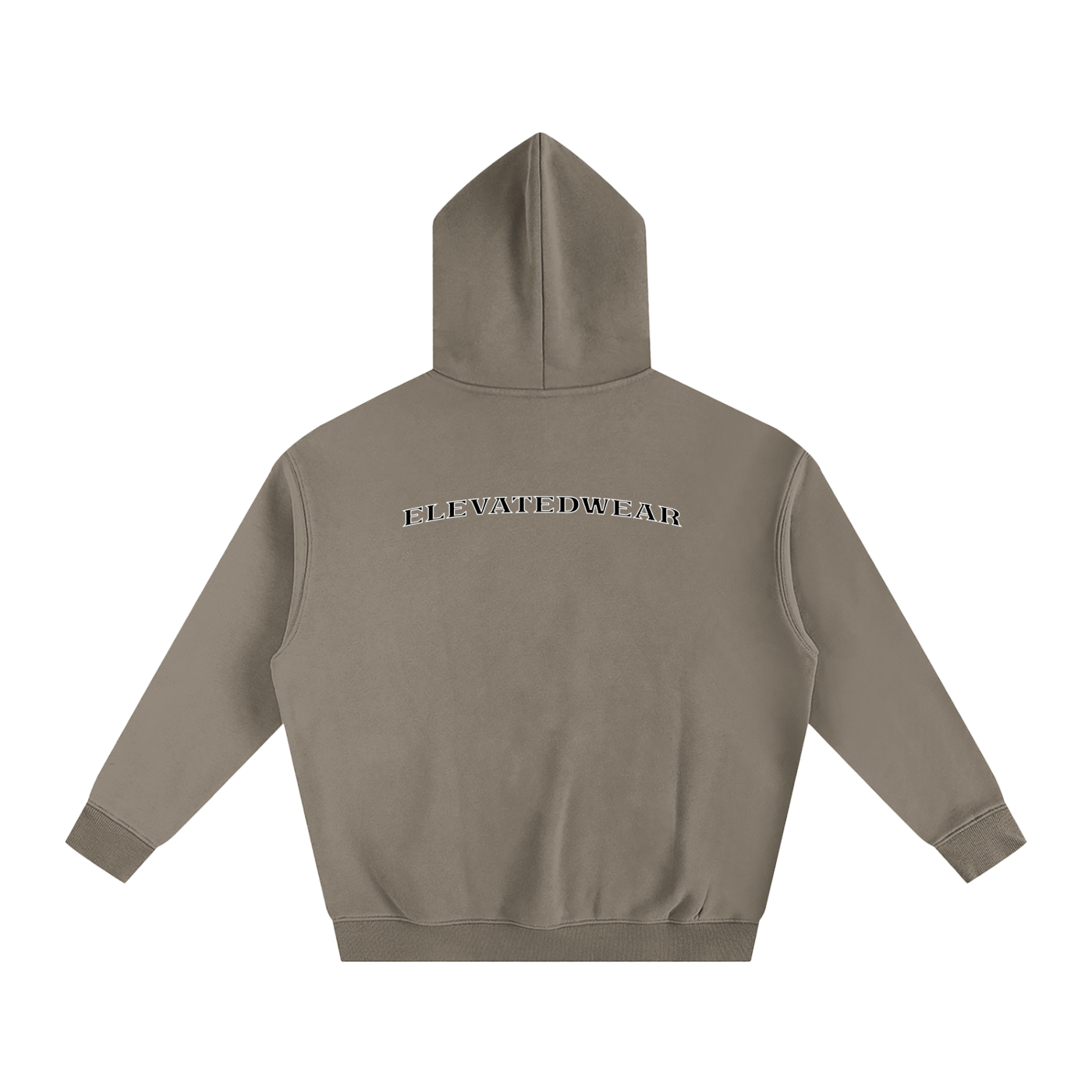 Sweat à capuche oversize en polaire | ELEVATEDWEAR