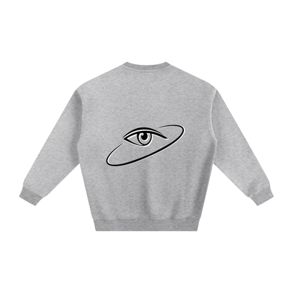 Sweat-shirt ample en polaire avec slogan | ELEVATEDWEAR