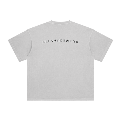 T-shirt ample délavé aux enzymes « MMXXV » | ELEVATEDWEAR