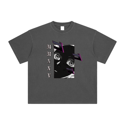 T-shirt ample délavé aux enzymes « MMXXV » | ELEVATEDWEAR