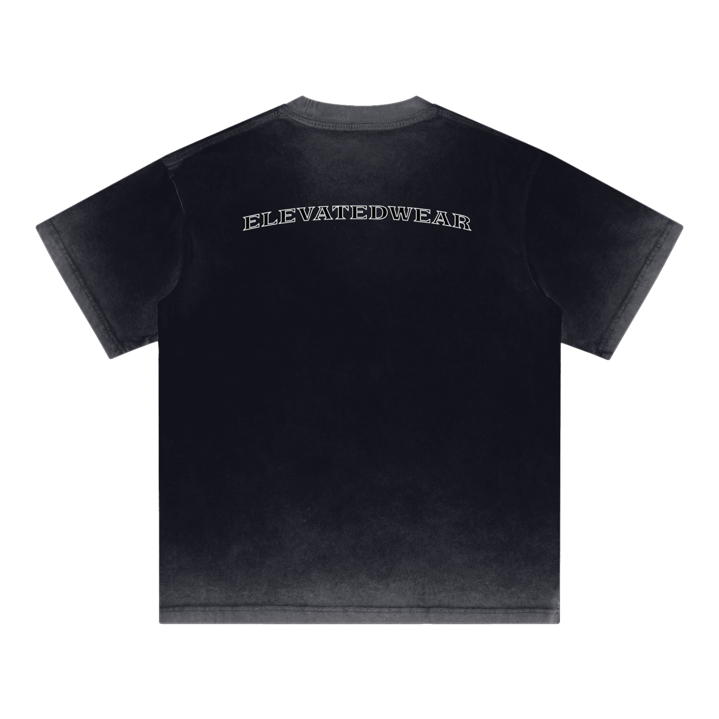 "MMXXV" Reverse Dyed Loose Cotton T-Shirt | ELEVATEDWEAR