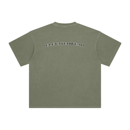 "MMXXV" Enzyme Washed T-Shirt | ELEVATEDWEAR