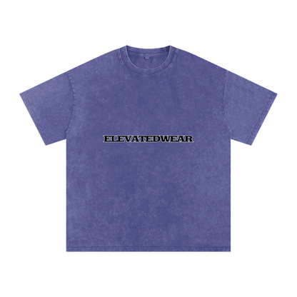 T-shirt oversize délavé à l'acide | ELEVATEDWEAR