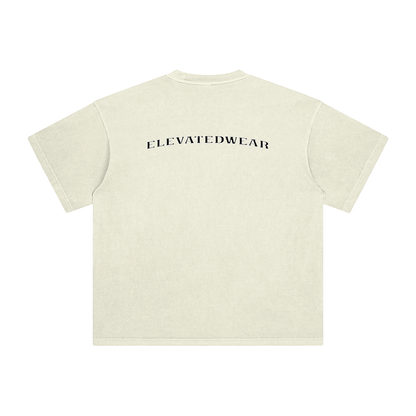 "MMXXV" Enzyme Washed T-Shirt | ELEVATEDWEAR
