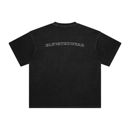 "MMXXV" Enzyme Washed T-Shirt | ELEVATEDWEAR