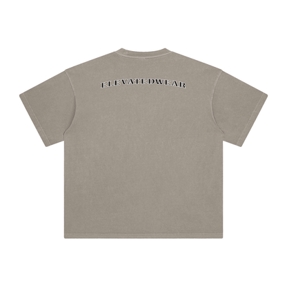 "MMXXV" Enzyme Washed T-Shirt | ELEVATEDWEAR