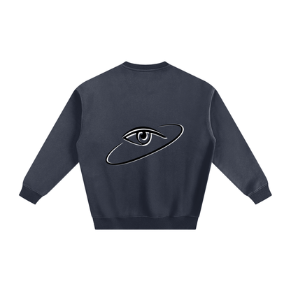Sweat-shirt ample en polaire avec slogan | ELEVATEDWEAR