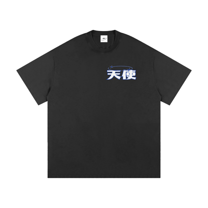 "TENSHI" Thunder Heavyweight Loose Fit T-Shirt | ELEVATEDWEAR