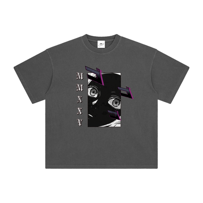 "MMXXV" Enzyme Washed T-Shirt | ELEVATEDWEAR