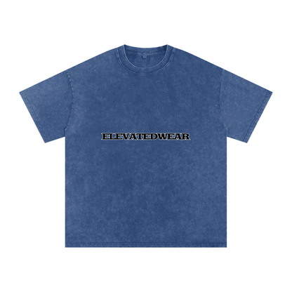 T-shirt oversize délavé à l'acide | ELEVATEDWEAR