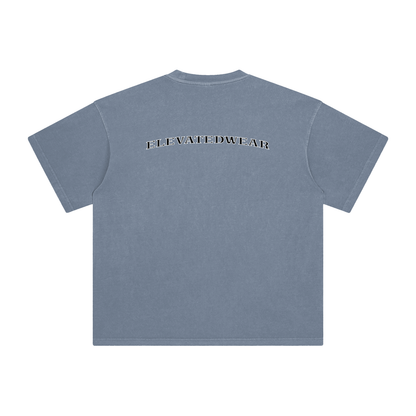 "MMXXV" Enzyme Washed T-Shirt | ELEVATEDWEAR