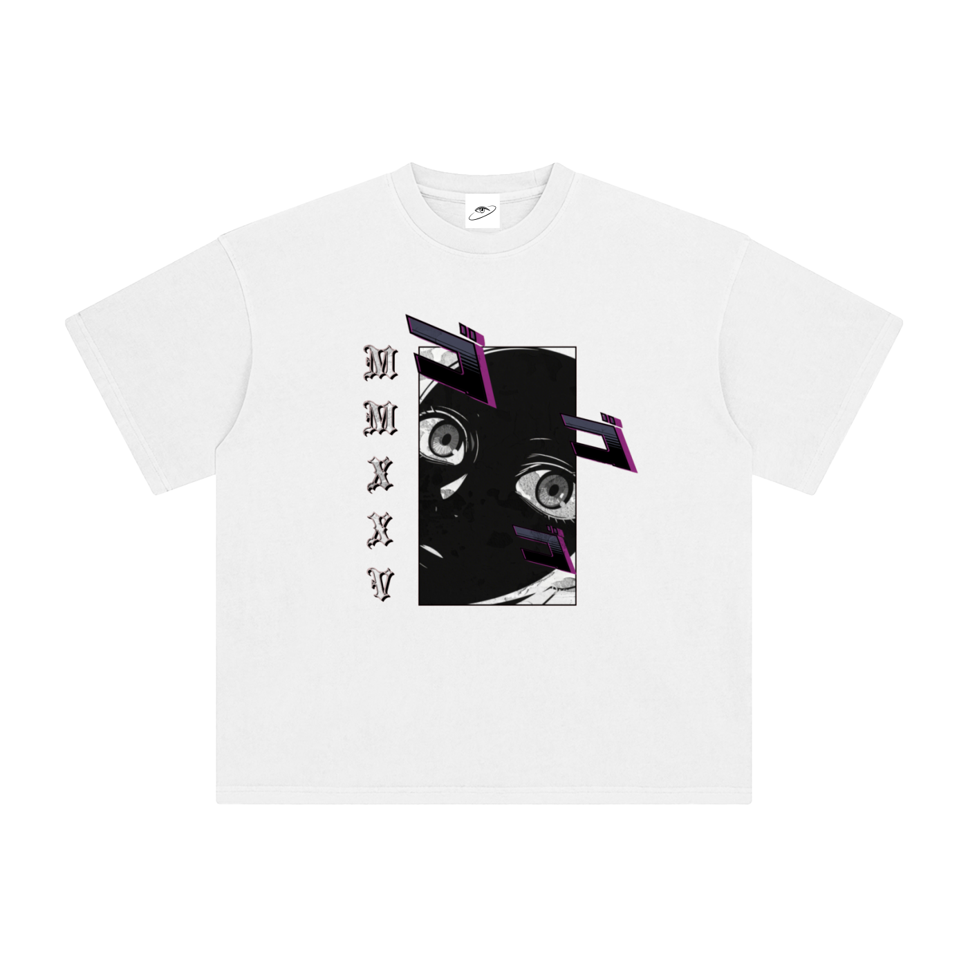 "MMXXV" Enzyme Washed T-Shirt | ELEVATEDWEAR