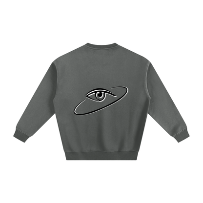 Sweat-shirt ample en polaire avec slogan | ELEVATEDWEAR