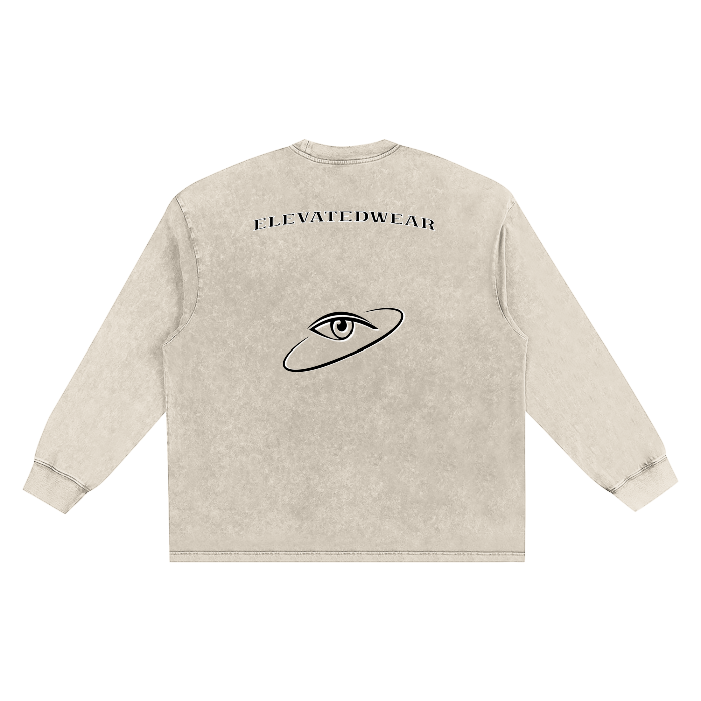 "MMXXV" Snow Washed Frayed Edge T-Shirt | ELEVATEDWEAR