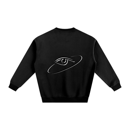 Sweat-shirt ample en polaire avec slogan | ELEVATEDWEAR