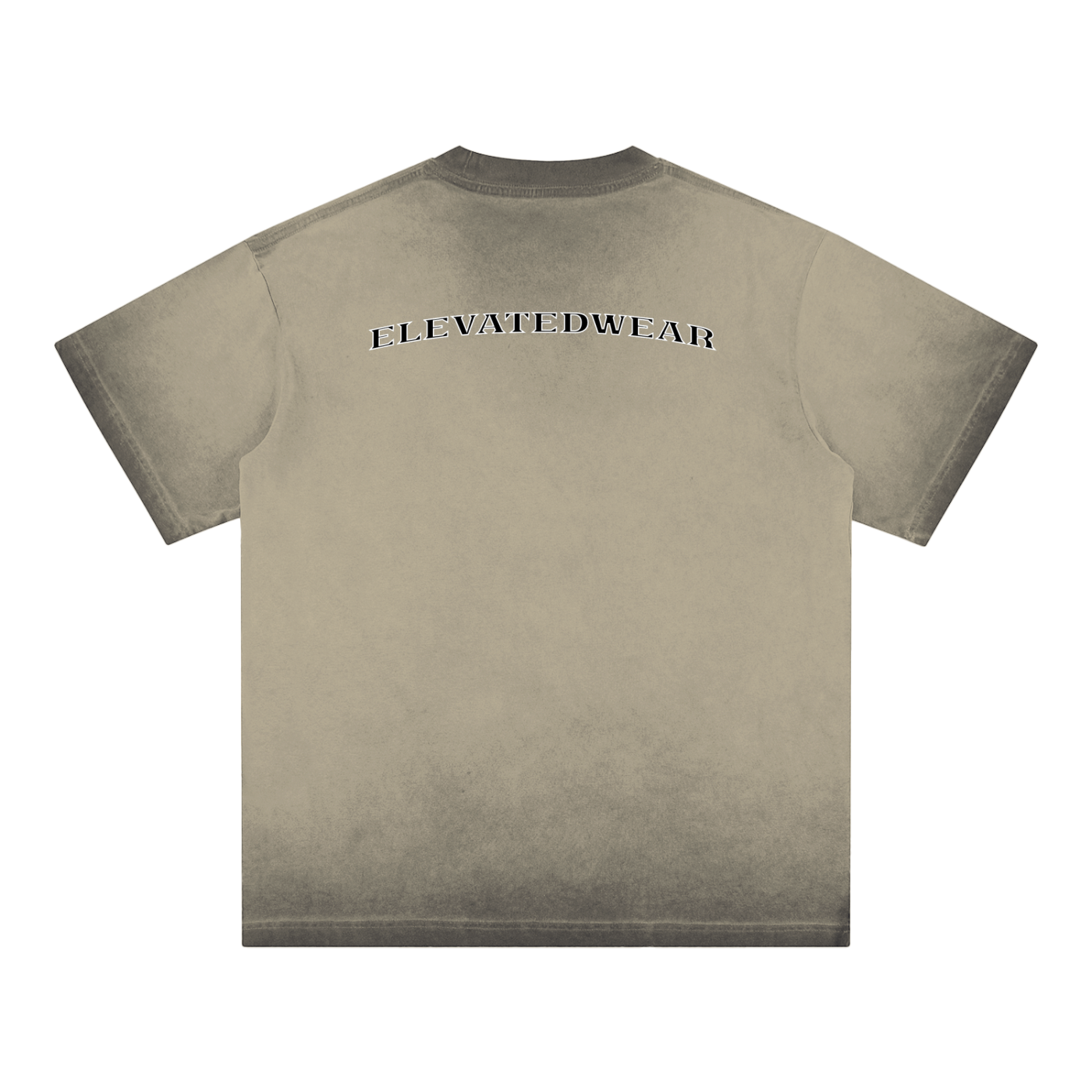 "MMXXV" Reverse Dyed Loose Cotton T-Shirt | ELEVATEDWEAR