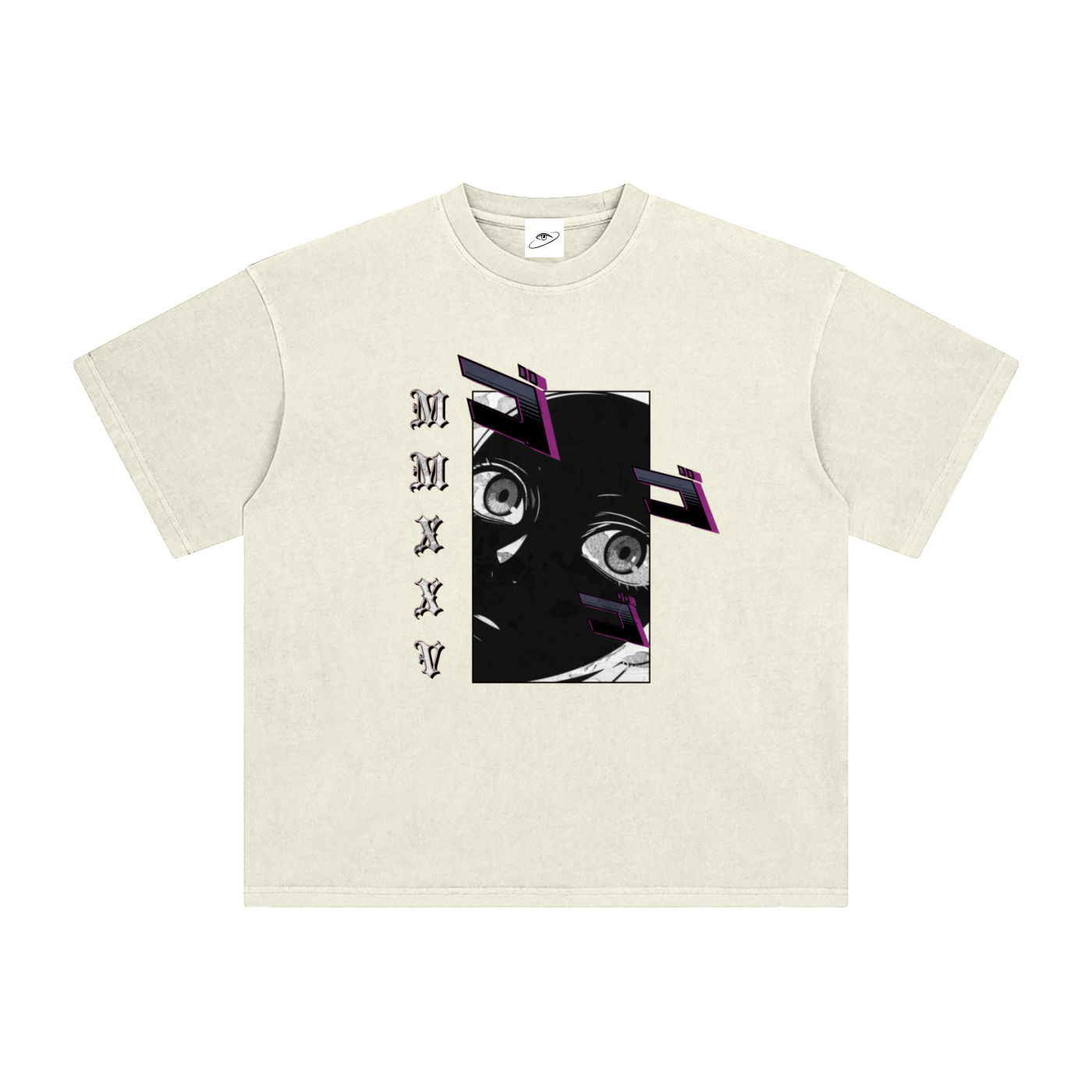 "MMXXV" Enzyme Washed T-Shirt | ELEVATEDWEAR