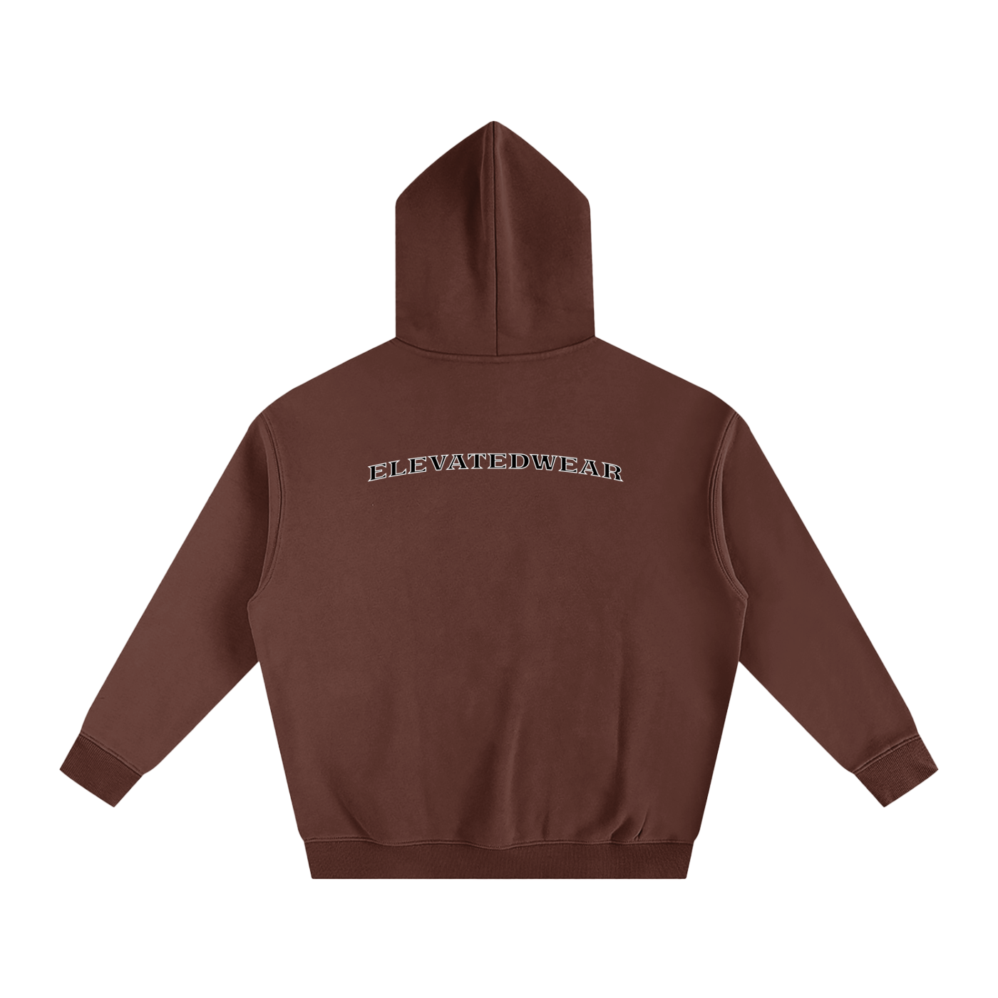 Sweat à capuche oversize en polaire | ELEVATEDWEAR