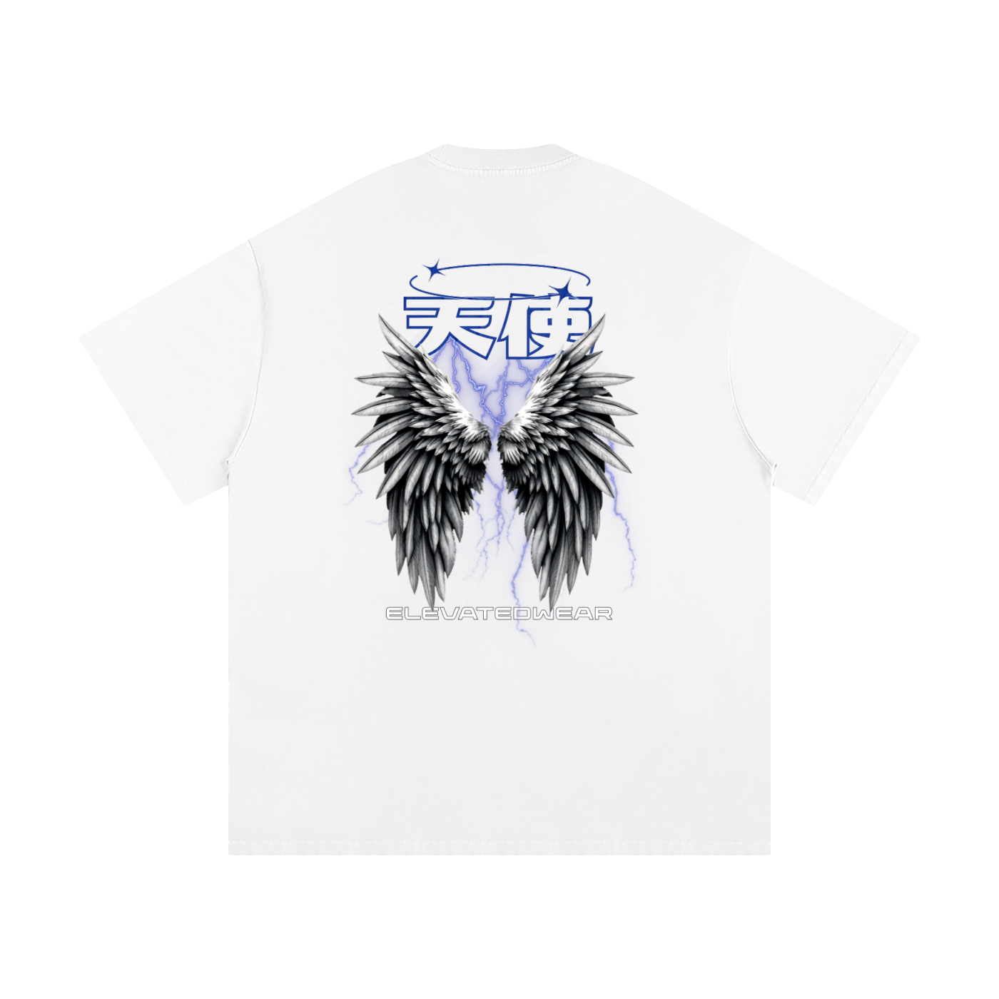 "TENSHI" Thunder Heavyweight Loose Fit T-Shirt | ELEVATEDWEAR