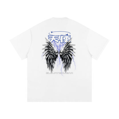 "TENSHI" Thunder Heavyweight Loose Fit T-Shirt | ELEVATEDWEAR