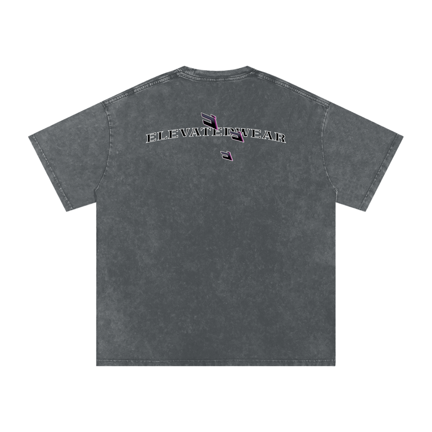 "MMXXV" Snow Washed Oversized Cotton T-Shirt | ELEVATEDWEAR