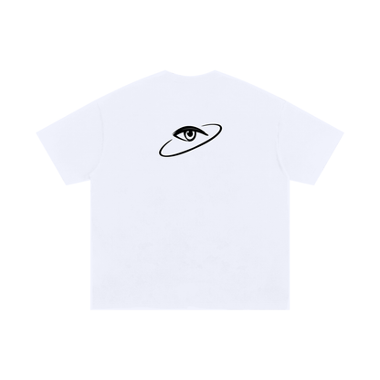 "MMXXV" White Oversized T-shirt | ELEVATEDWEAR