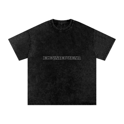 T-shirt oversize délavé à l'acide | ELEVATEDWEAR