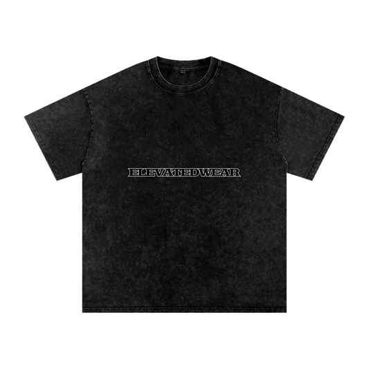 T-shirt oversize délavé à l'acide | ELEVATEDWEAR