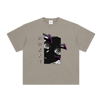 "MMXXV" Enzyme Washed T-Shirt | ELEVATEDWEAR