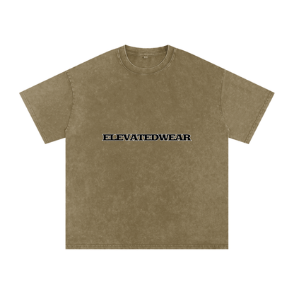 T-shirt oversize délavé à l'acide | ELEVATEDWEAR