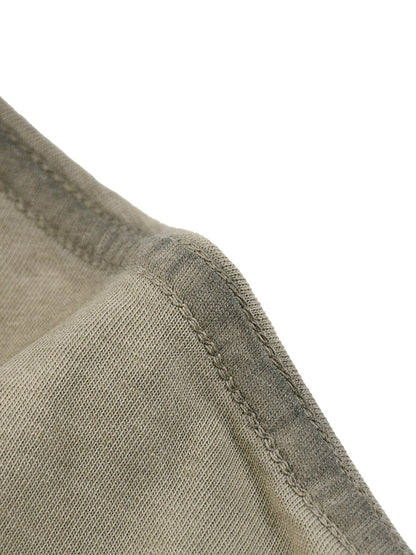 "MMXXV" Reverse Dyed Loose Cotton T-Shirt | ELEVATEDWEAR