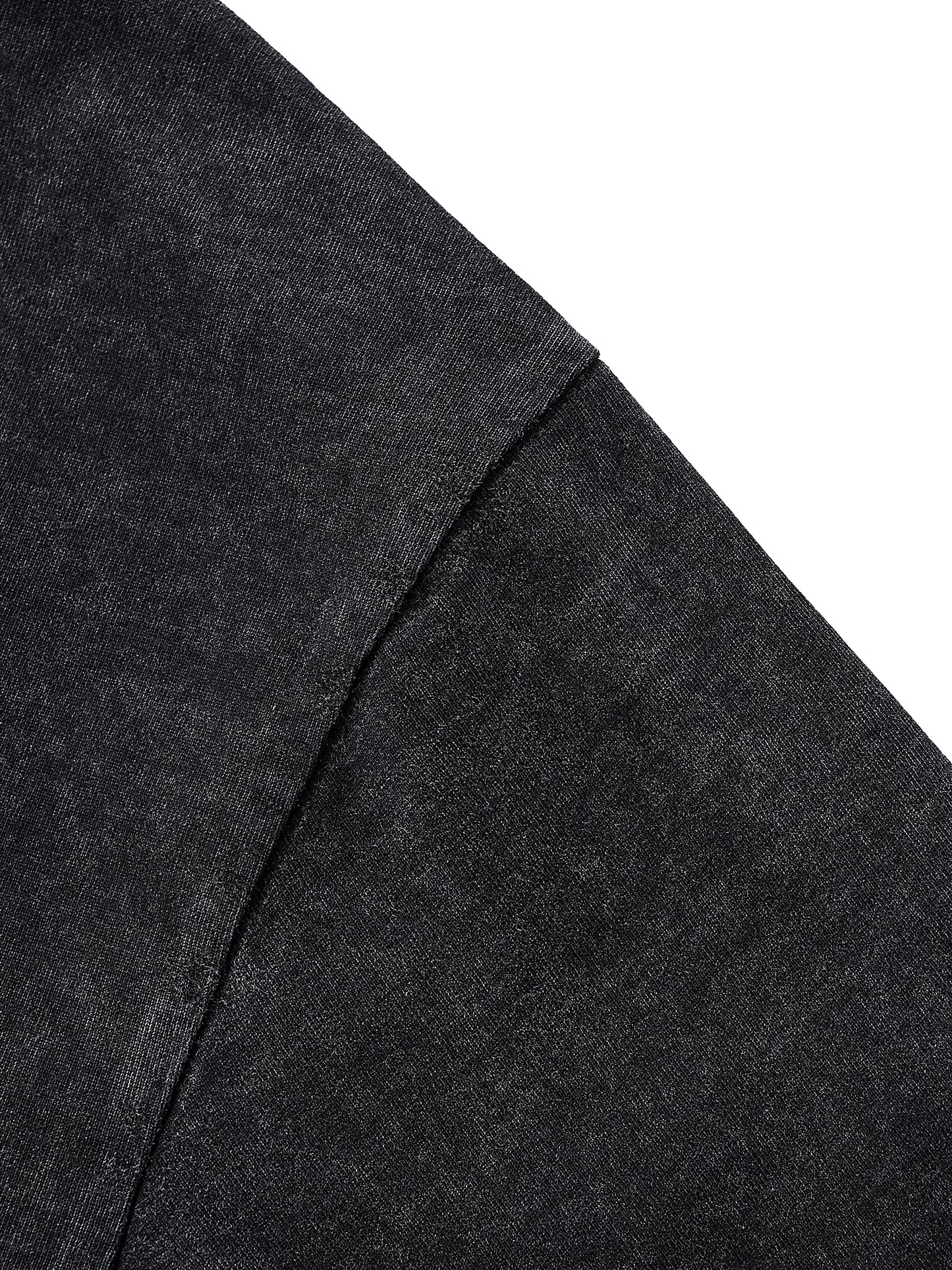 T-shirt oversize "boxy" délavé à bords francs « ELEVATE » | ELEVATEDWEAR