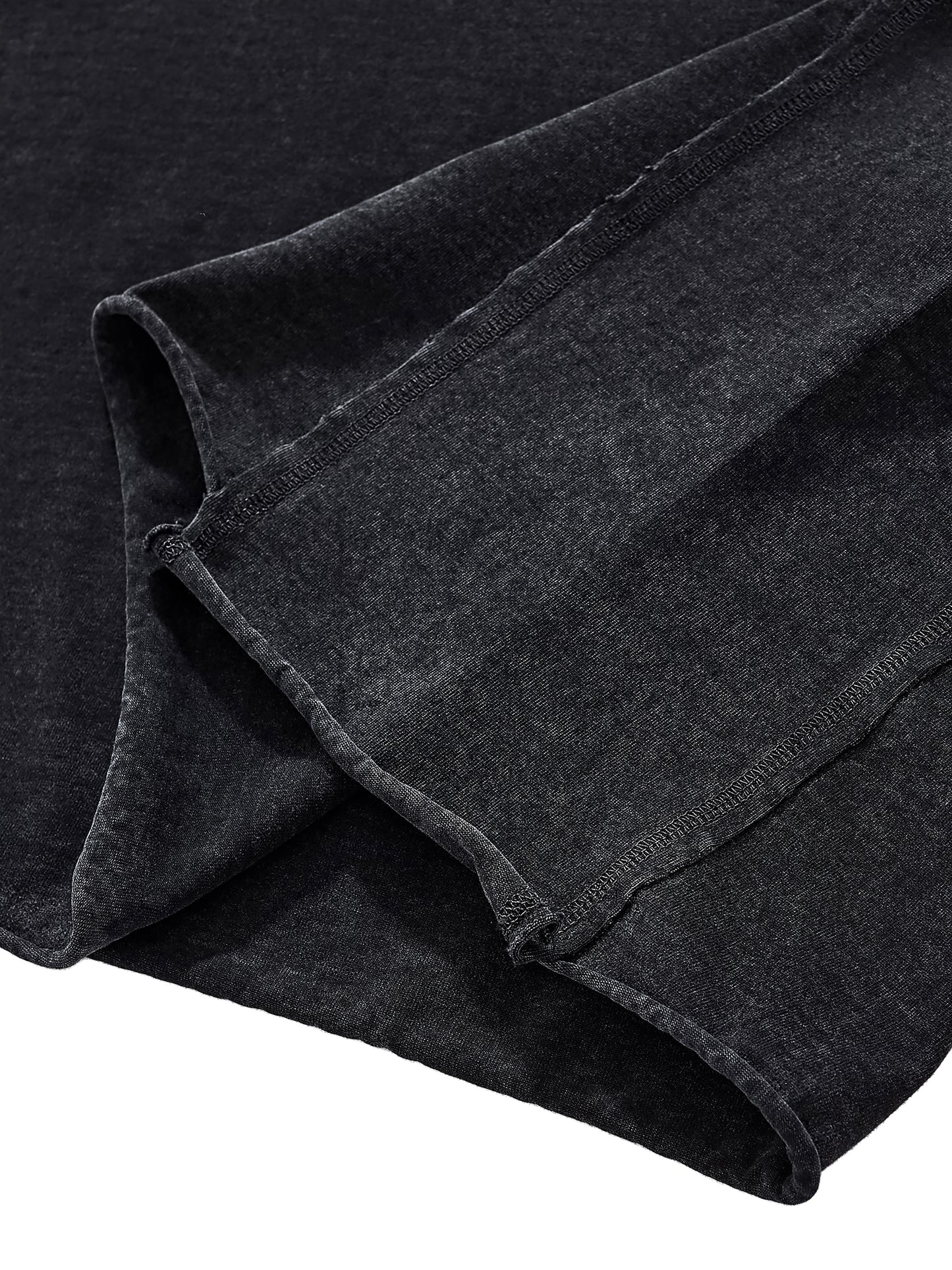 T-shirt oversize "boxy" délavé à bords francs « ELEVATE » | ELEVATEDWEAR